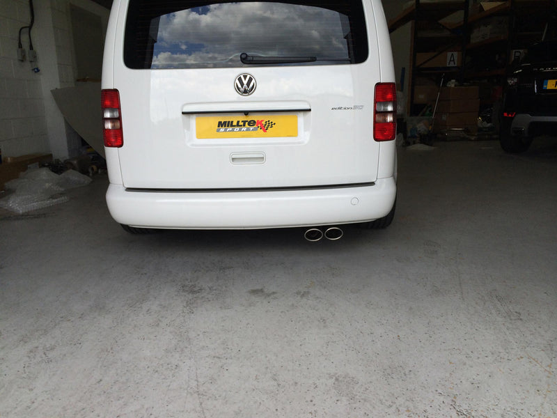 Milltek Sport - DPF Back Exhaust (Multiple Options) VW Caddy MK3 / MK4 2.0 TDi