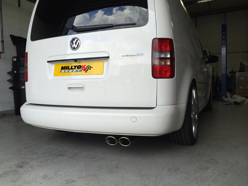 Milltek Sport - DPF Back Exhaust (Multiple Options) VW Caddy MK3 / MK4 2.0 TDi