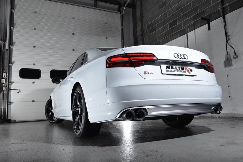 Milltek Sport - Cat Back Exhaust (Multiple Options) Audi S8 D4