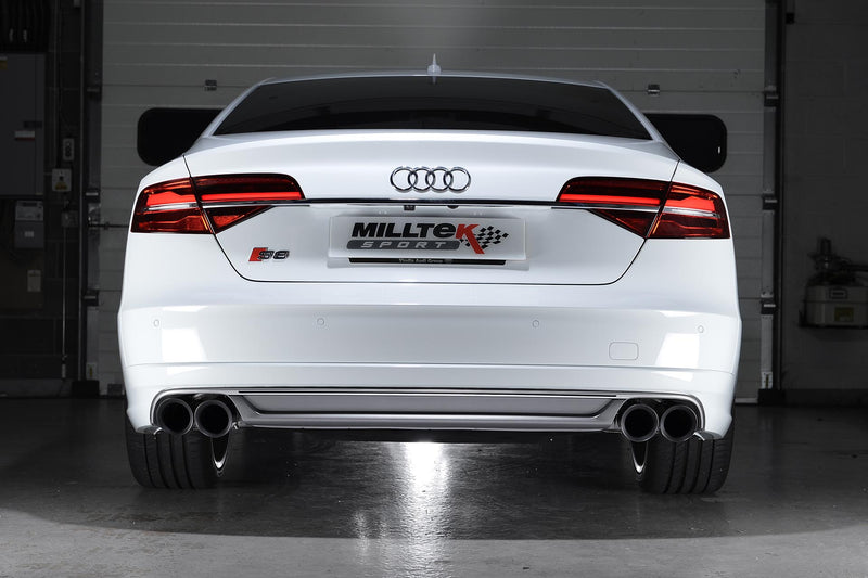 Milltek Sport - Cat Back Exhaust (Multiple Options) Audi S8 D4