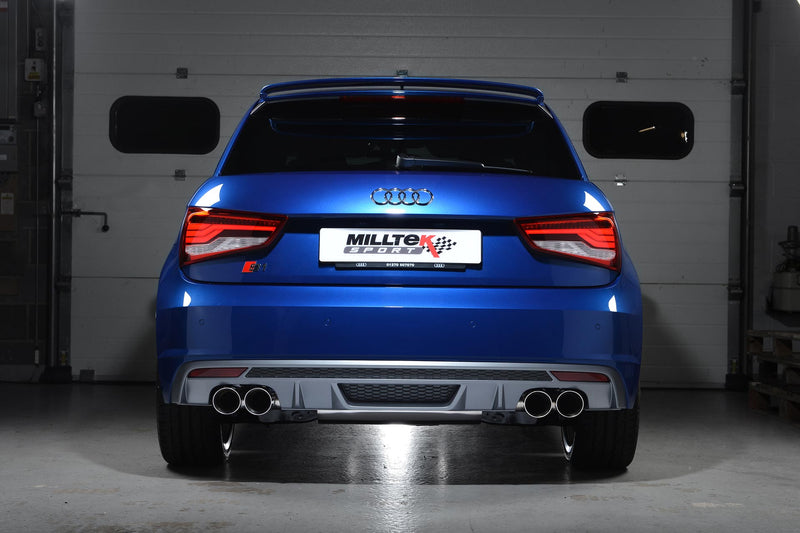 Milltek Sport - Cat Back Exhaust (Multiple Options) Audi S1 8X