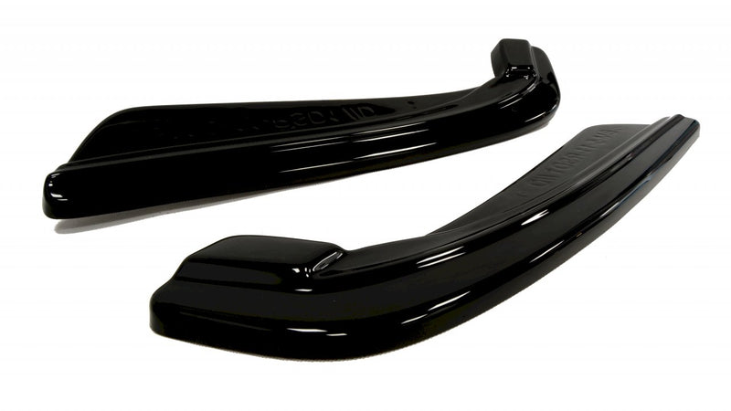 Maxton Design - REAR SIDE SPLITTERS BMW 5 F11 M-PACK (FITS TWO SINGLE EXHAUST ENDS)