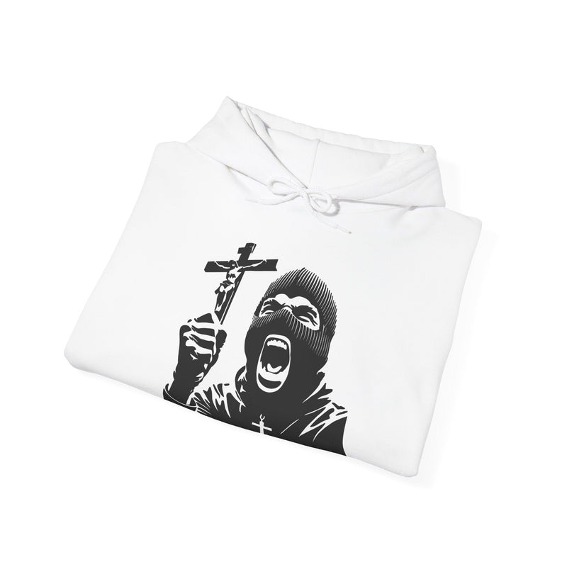 Ave Christus Rex – Gothic Christian Hoodie