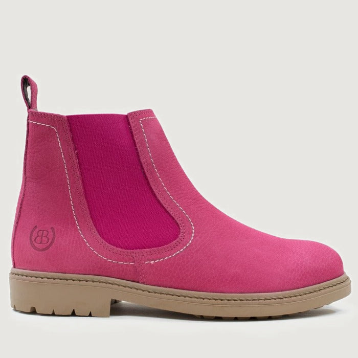 Toddy Short Boot- Raspberry