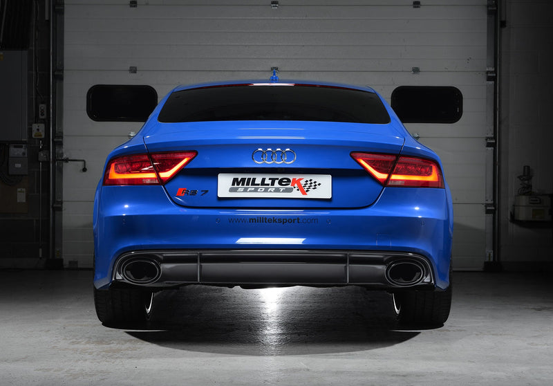 Milltek Sport - Cat Back Exhaust (Multiple Options) Audi RS7 C7 (Inc Performance Edition)