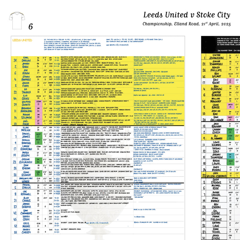Leeds United v Stoke City, Championship 2025 - Daniel Mann