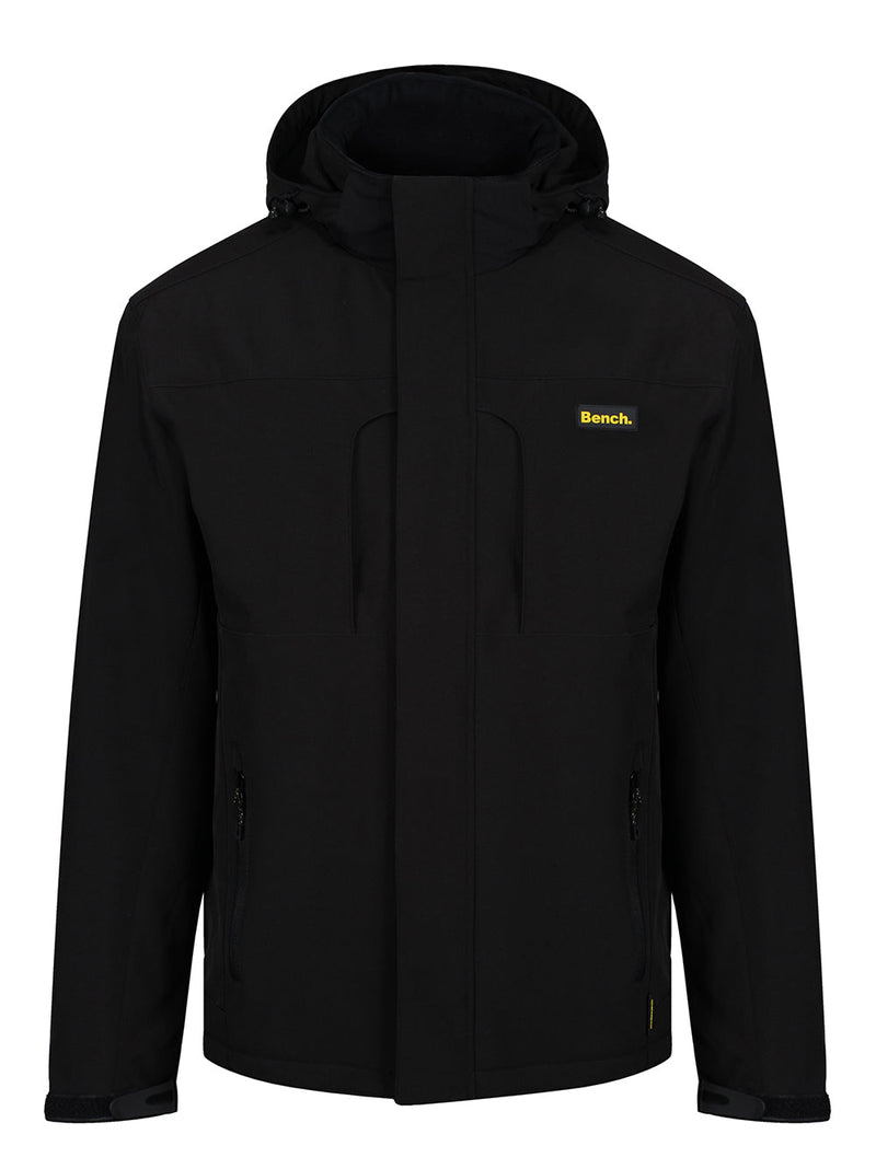 Bench Workwear Black Freemont Softshell Jacket