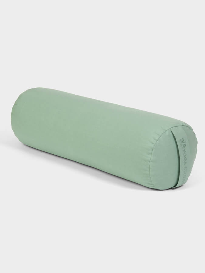 Yoga Studio Organic Cotton Buckwheat Lotus Meditation Bolster Cushion