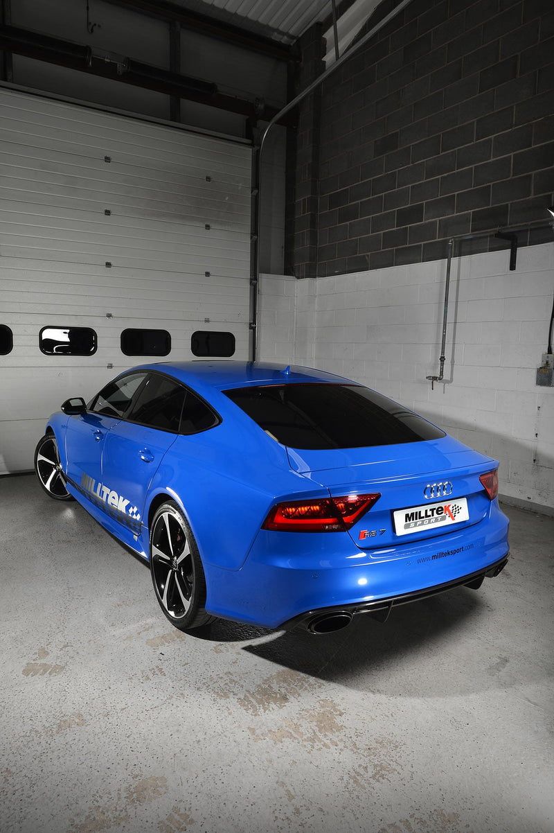 Milltek Sport - Cat Back Exhaust (Multiple Options) Audi RS7 C7 (Inc Performance Edition)