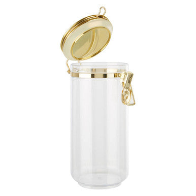 Jar with Gold Lid 1100 Ml | Gozo