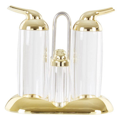 Gold 4 Piece Condiment Set | Gozo