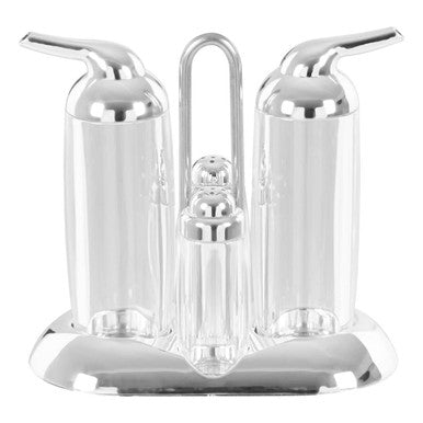 Silver 4 Piece Condiment Set | Gozo
