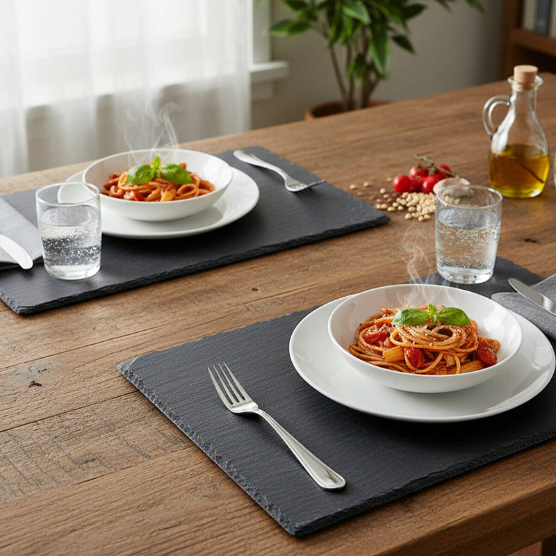 Preto Set of Two Rectangular Placemats | Slate