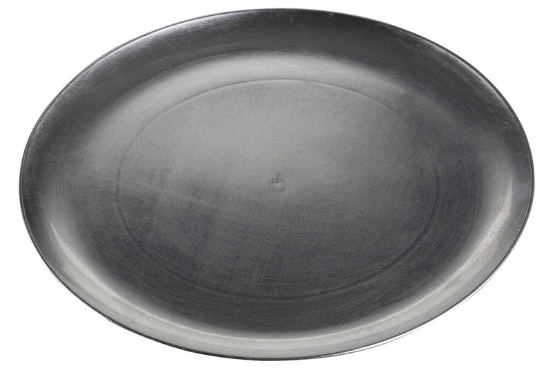 Silver Coupe Charger Plate | Paxton