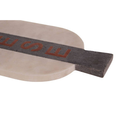 White and Grey Marble Cheeseboard | Monzaro