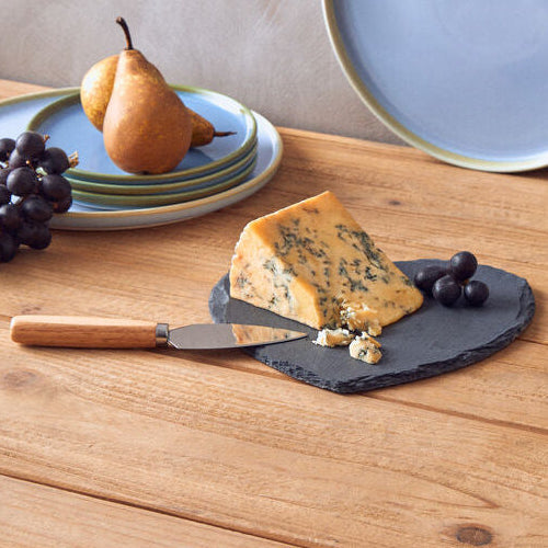 Heart Slate Cheese Board with Knife | Carter