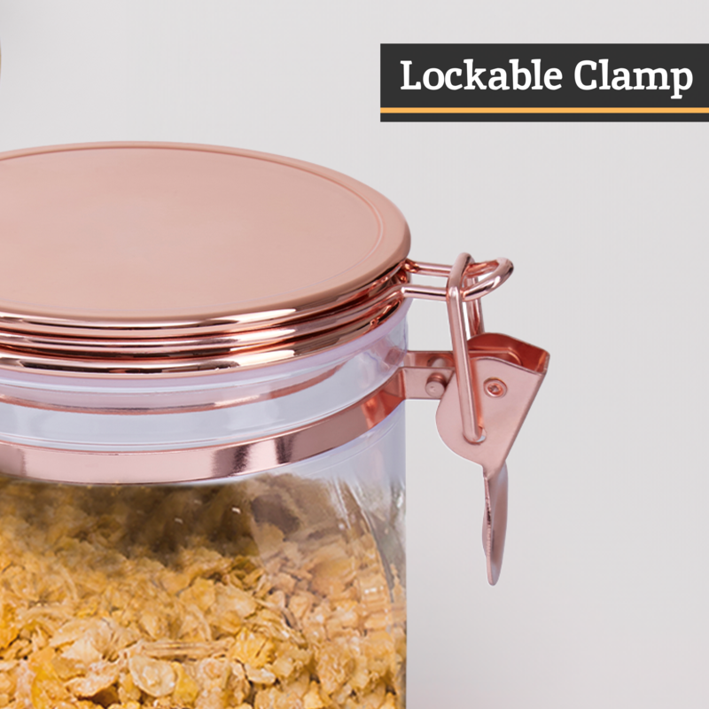 Jar with Copper Lid 1100 Ml | Gozo