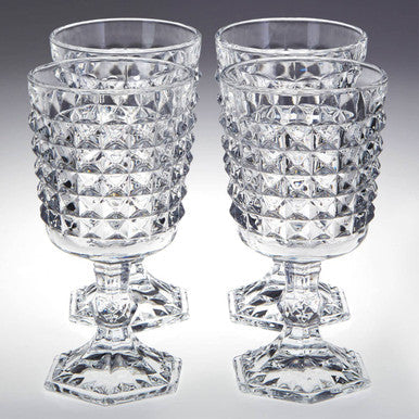 Set of Four Wine Goblets | Pyramid
