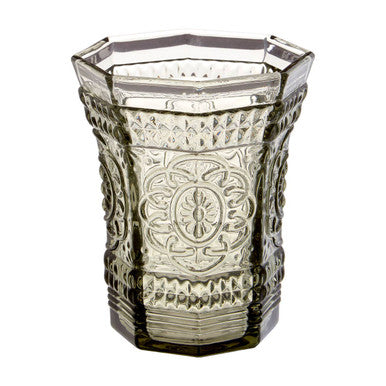 Smoked Glass Tumbler | Baroque