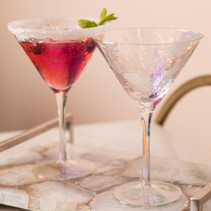 Set of 2 Lustre Cocktail Glasses | Aurora