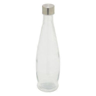Clear Glass 1000Ml Bottle with Metal Lid | Dayla