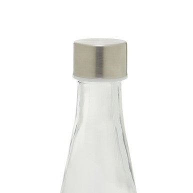 Clear Glass 1000Ml Bottle with Metal Lid | Dayla