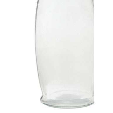 Clear Glass 1000Ml Bottle with Metal Lid | Dayla