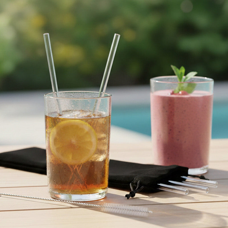 Set of 10 Short Cocktail Straws | Mimo