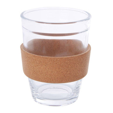 Glass Mug with Red Silicone Lid | Mimo