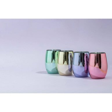 Set of 4 Assorted Colours Tumblers | Mimo
