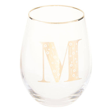 Letter M Curved Tumbler | Claro