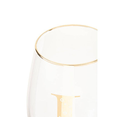 Letter L Curved Tumbler | Claro