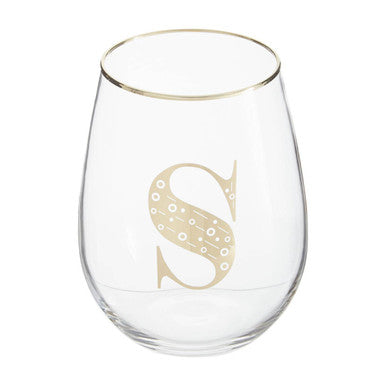 Letter S Curved Tumbler | Claro