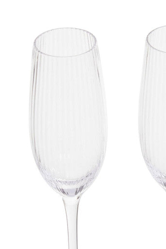 Set of Four Champagne Glasses | Lyle