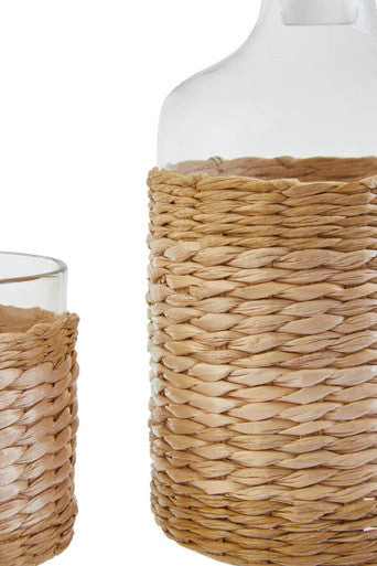 Three Piece Glass and Decanter Set | Juno