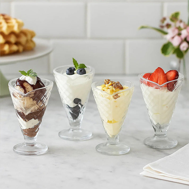 Set of Four Tapered Sundae Dishes | Torta