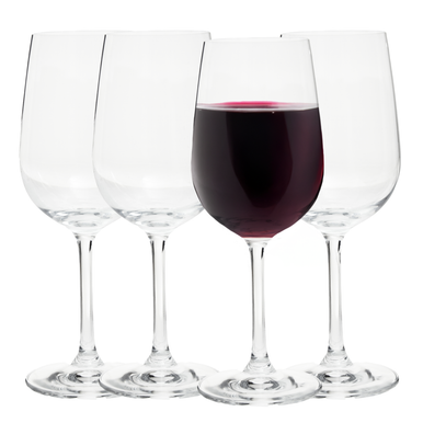 Set Of 4 Crystal Wine Glasses | Ada
