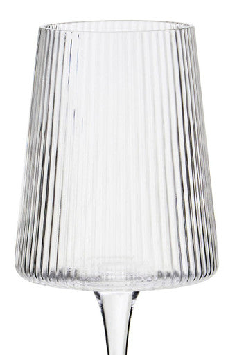 Eldon Set of Four Ribbed Wine Glasses MOB
