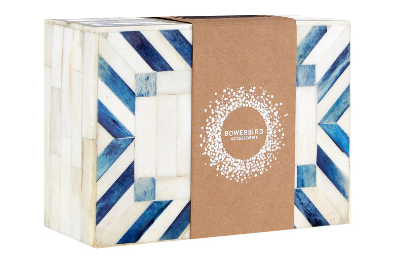 Blue Large Trinket Box | Bowerbird
