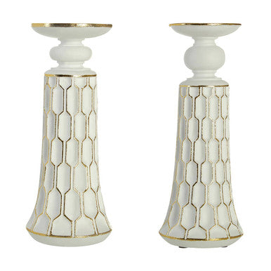 Large Candle Holder | Honeycomb