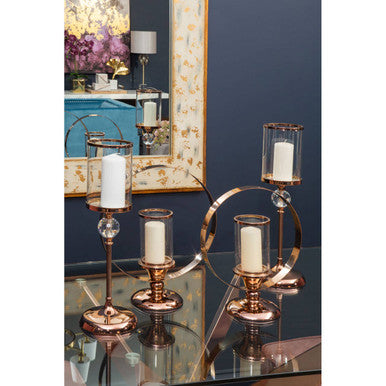 Large Metal Candle Holder | Kensington Townhouse