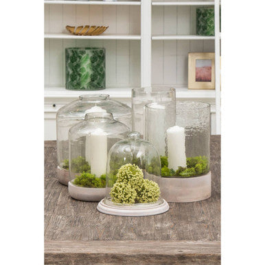 Hurricane Hammered Small Candle Holder | Jain