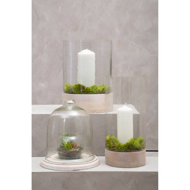 Hurricane Hammered Small Candle Holder | Jain