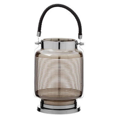 Small Nickel Stripe Lantern | Raya