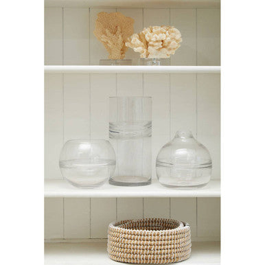 Clear Glass Tall Vase | Optik