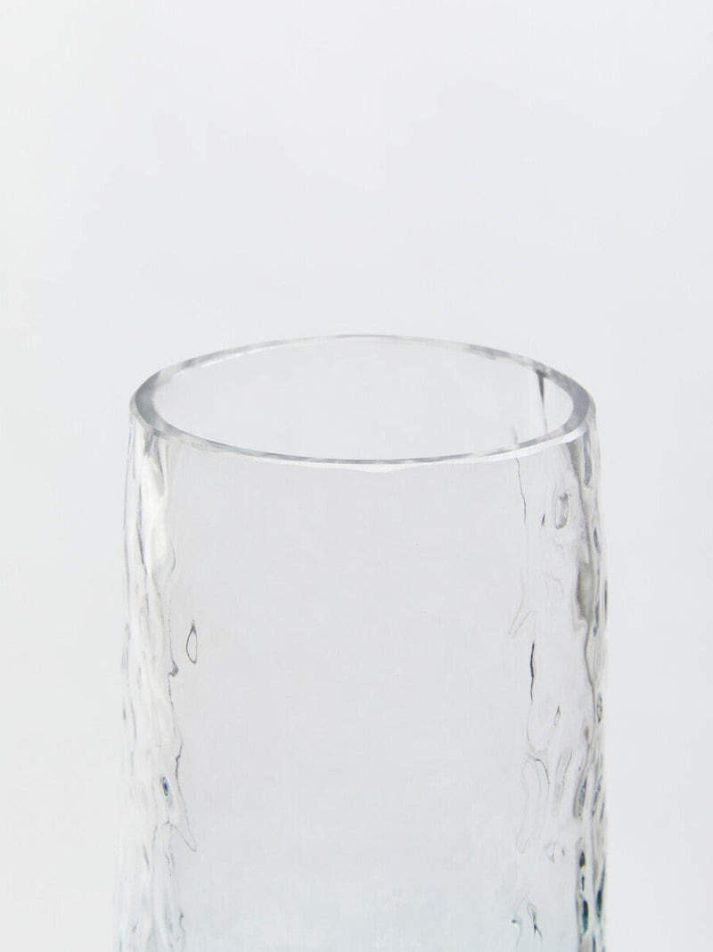 Large Blue Ombre Glass Vase | Brock