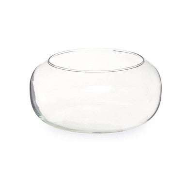 Clear Glass Bouquet Globe Vase | Ambra