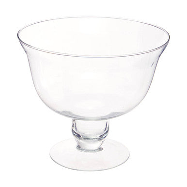 Clear Glass Footed Bowl | Ambra