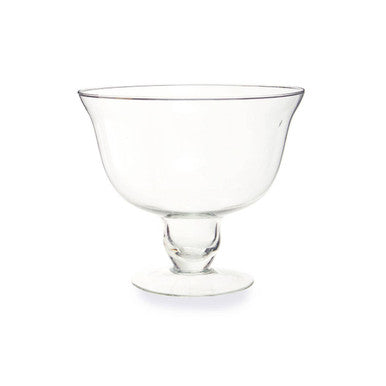 Clear Glass Footed Bowl | Ambra