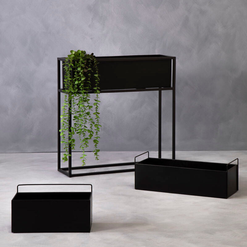Wall Plant Box Black | Asher